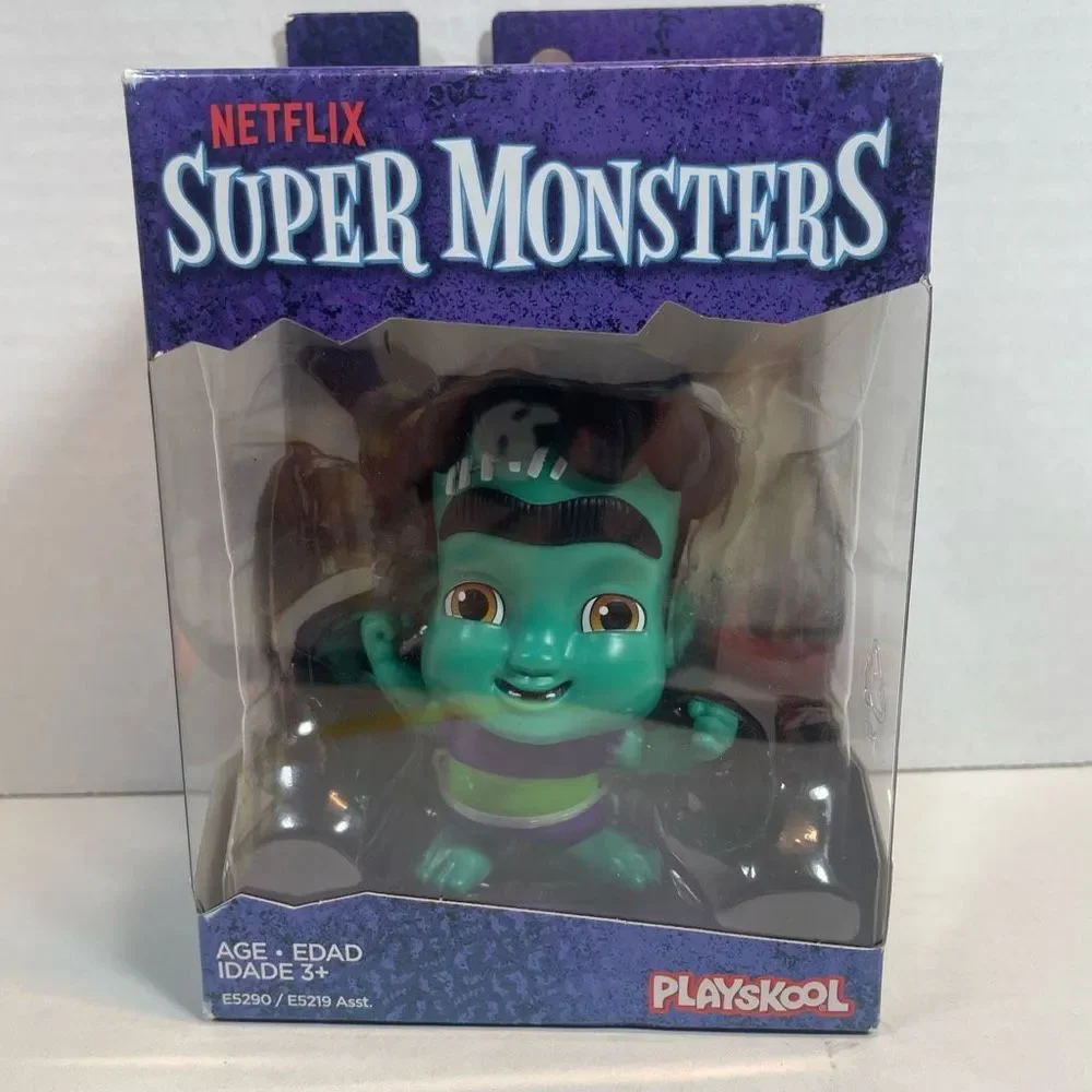 ADD ON ONLY BNIB Playskool Netflix Super Monsters Frankie Mash approx 4” figure - Picture 1 of 7